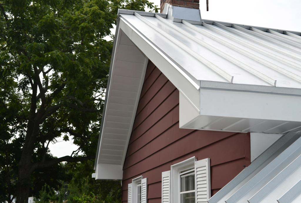 What is standard seam metal roofing