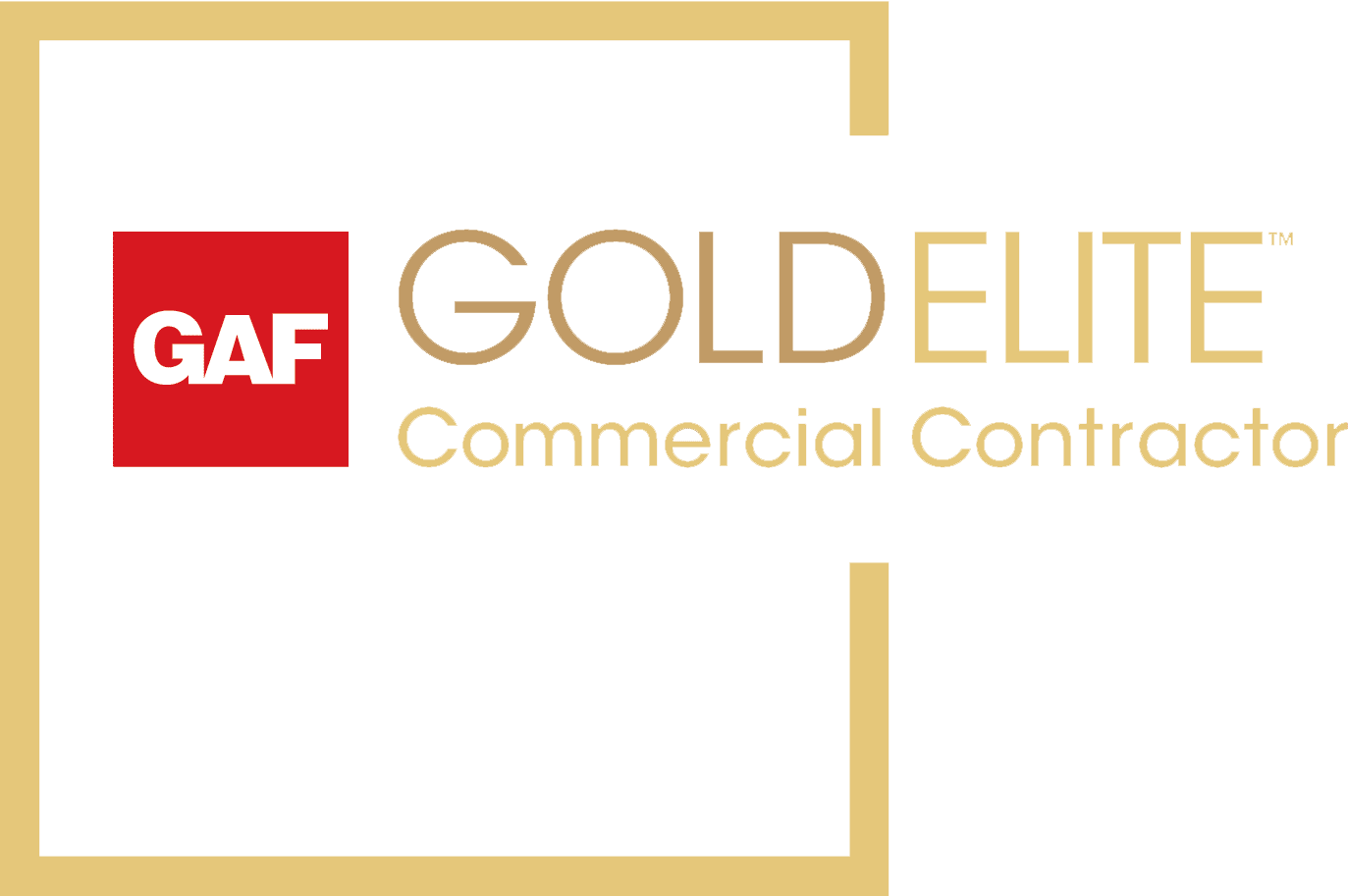 GAF Gold Elite Commercial Contractor