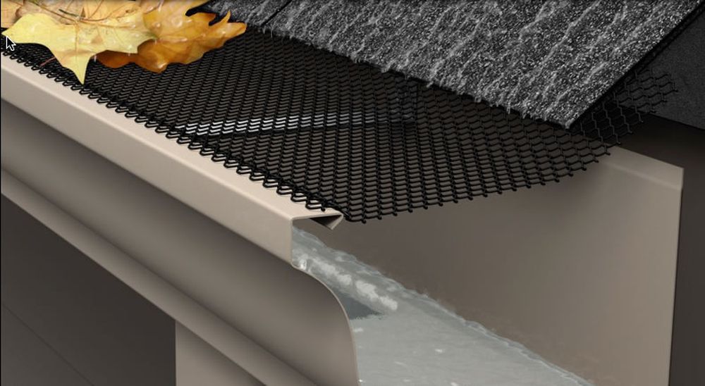 Reverse Curve Gutter Guards