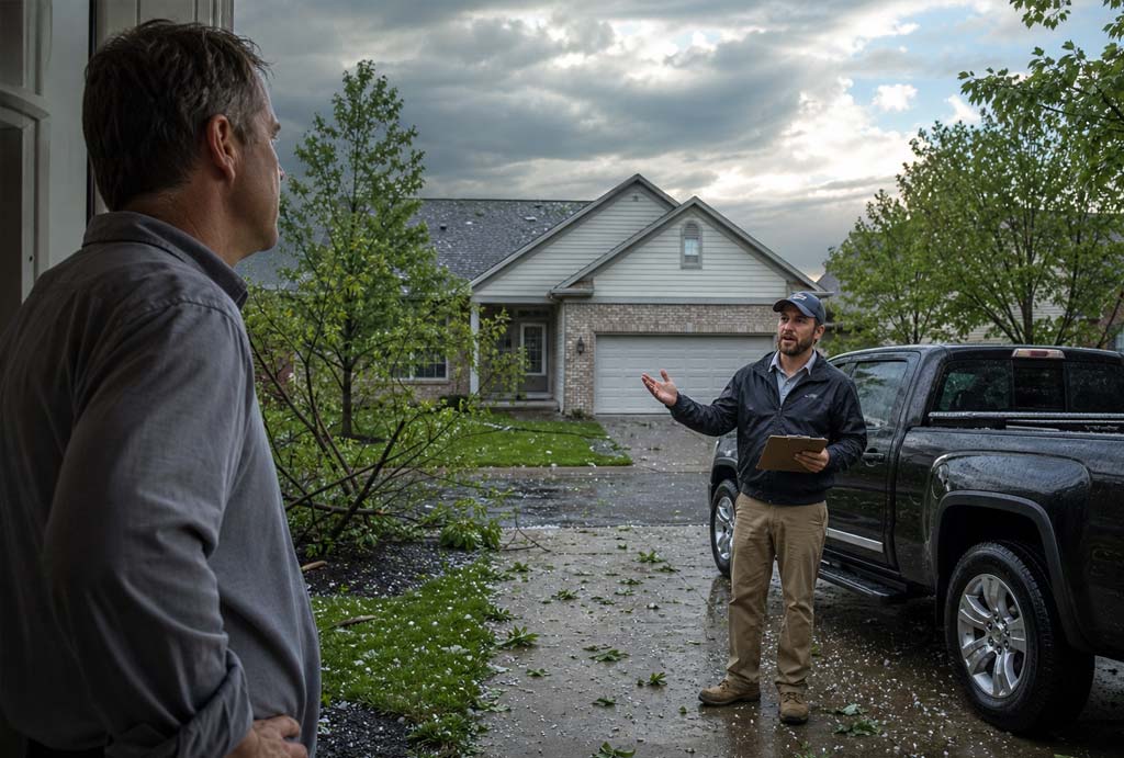 How to Spot a Storm Chaser in Indy After a May Hail Storm