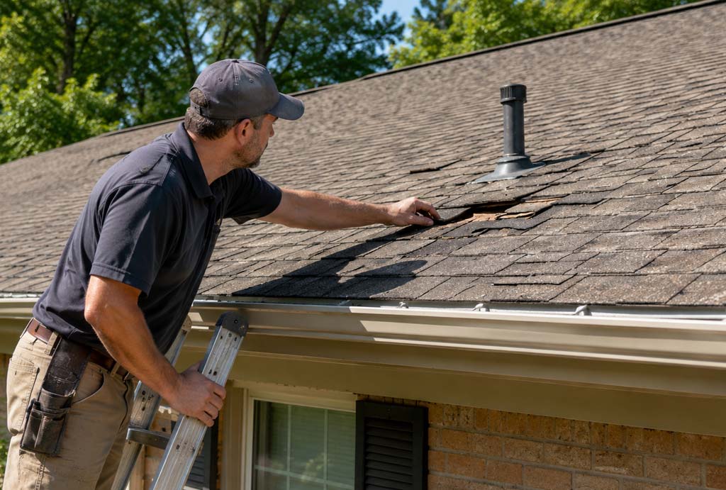 Roof Repair or Roof Replacement After Storm Damage
